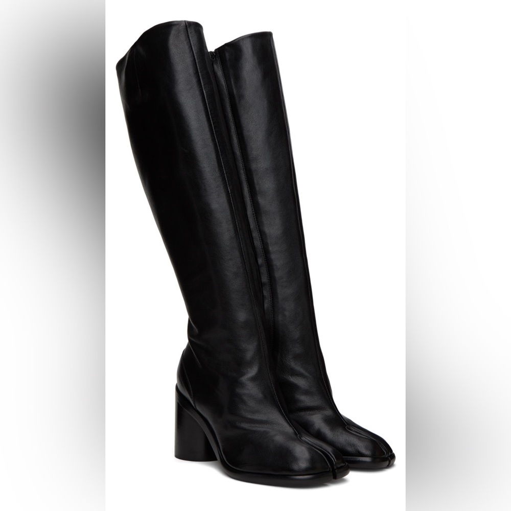 margiela knee high tabi boots